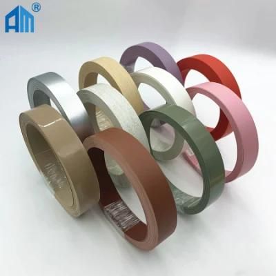 0.5*23mm Solid Color Red PVC/ABS/Acrylic Edge Banding Tape for Doors/Cabinets/Tables