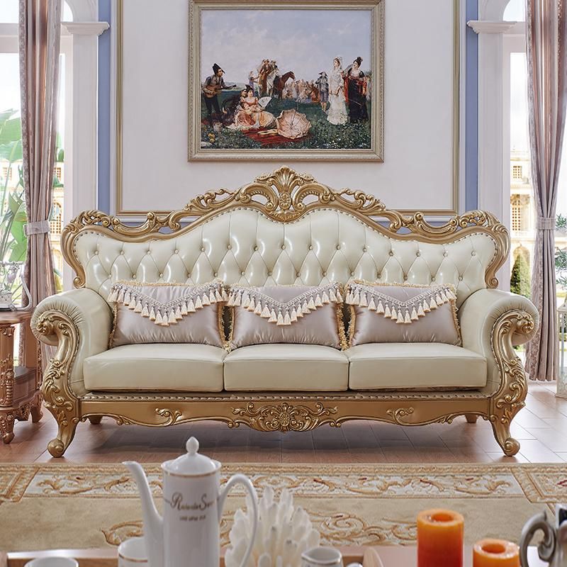 Living Room Sofa with Marble Table for Living Room Furniture