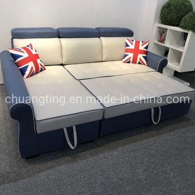 Storage Corner Sofa Set Pull out Function Sofa Cum Bed