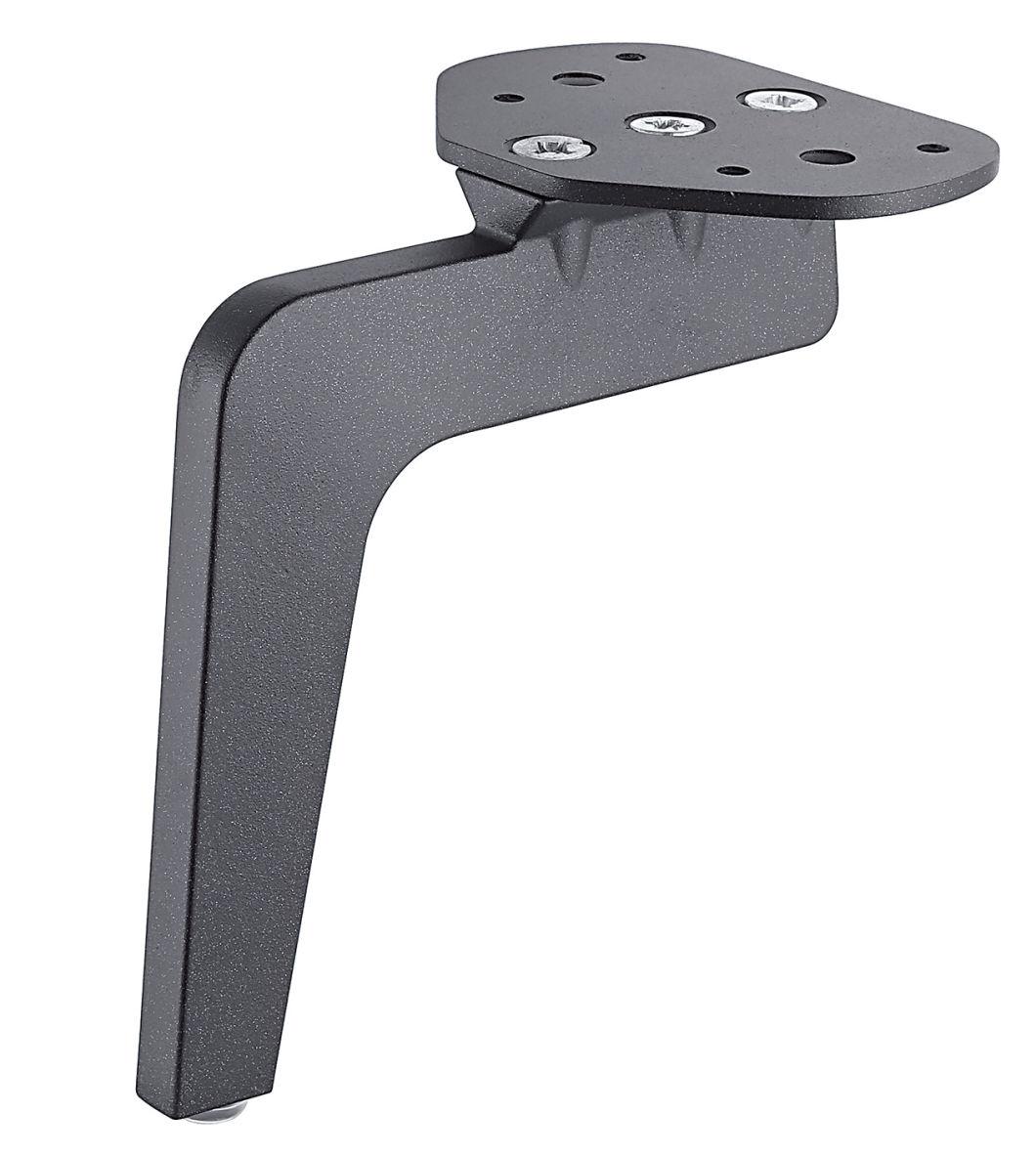 16cm Sofa Legs in Black Effect TV Stand Legs Sofa Hardware Fittings