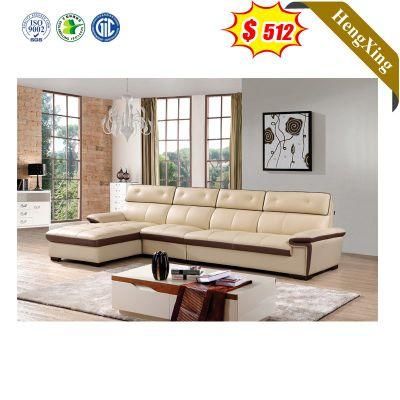 Comfortlands Living Modern Style Furniture 3 Seater PU Leather Sectional Living Room Sofa