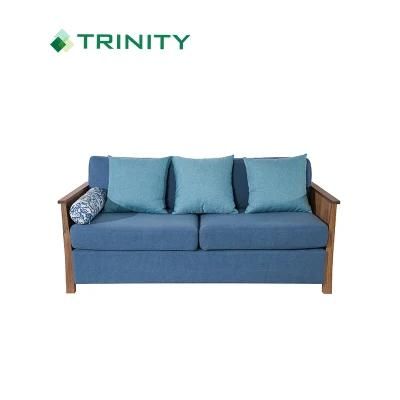 Dependable Performance Upholstered Fabric Sofa with Fine Workmanship