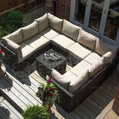 Sofa Combination Living Room Rattan Sofa Outdoor Rattan Sofa