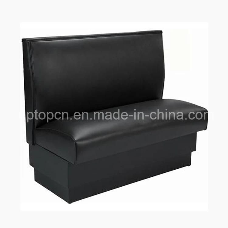 Composable Restaurant Seating PU Leather Fabric Restaurant Booth Restaurant Sofa Hot Sale Dinner Sofa Custom Colors Cafe Booth