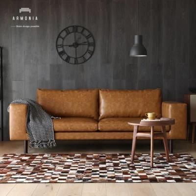 Good Price 3 Wood Dubai Furniture Recliner Leather Sofas Sectional Modern Sofa
