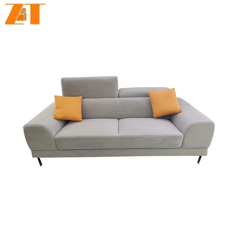 Design New Fashion Light Luxury Furniture Customizations Chair Modern Light Sectional Fabric Sofa Set