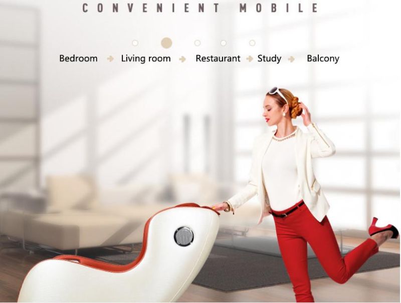 Multifunctional SL Type Guide Rail 4D Mechanical Massage Hand and Bluetooth Music Zero Gravity Space Capsule Massage Sofa