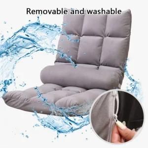 Adjustable Fabric Floor Leisure Single Sofa and Water Proof Sofa Bed