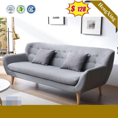 Modern Home Hotel Lesuire Corner Single Fabric Living Room Sofa