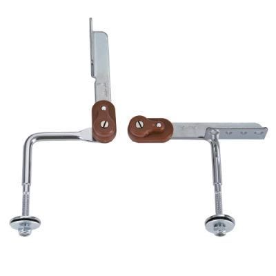 Furniture hardware sofa headrest ratchet with self-return spring