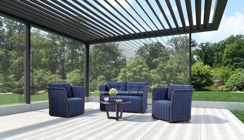 Modern Popular Design Home Sofa Jean Look Garden Outdoor Furniture