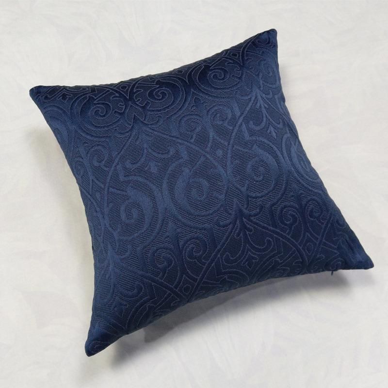 Hotel Supply Sofa Embroidery New Light Blue Decorate Throw Pillow Covers