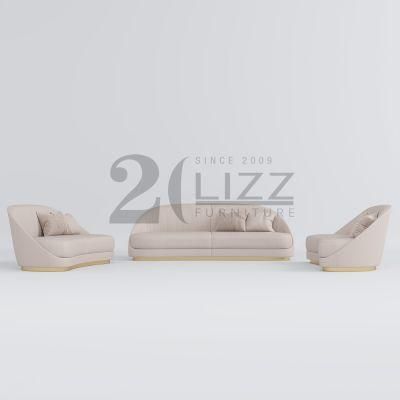 Lizz Sectional Real Leather Sofa Modern Single Lovesaet Couch Simple Living Room Home Office Furniture Set