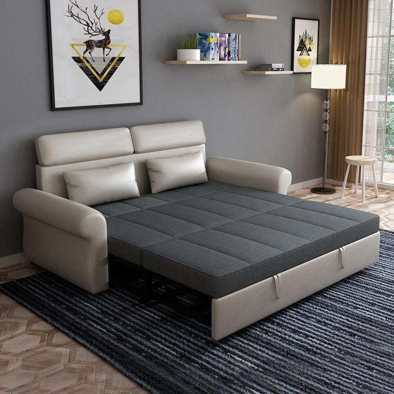 Fabric Folding Bed Sofa Living Room Furniture Sofa Bed Folding, Technology Fabric Sofa Bed