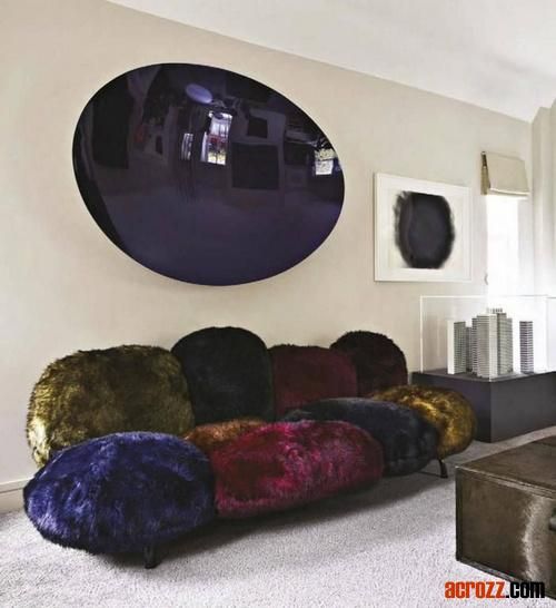 Cipria Sofa Factory Modern Design Fabric Chair Lounge Apartment Sofa 3 Seat Plush Sofa