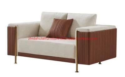 Zhida Modern Hotel Restaurant Furniture Living Room Luxury Leisure Sofa