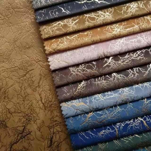 Foiling or Bronze Velvet Face Fabric with Nonwoven or Fleece Backing Lamination Fabric