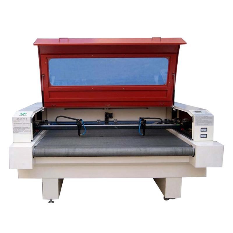 Njwg Auto Feeding Textile Clothes CO2 Laser Cutter for Making Clothes Shoes Sofa