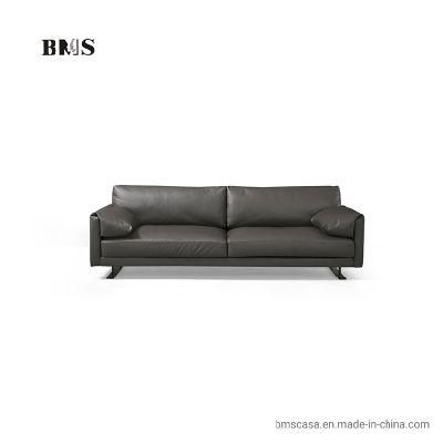 Contemporary Luxury Italian Home Furniture Living Room Sectional Corner Genuine Leather Sofa