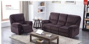 Ergonomic Lounge PU Leather Manual Massage Recliner Sofa Chair Set (LS-80088)