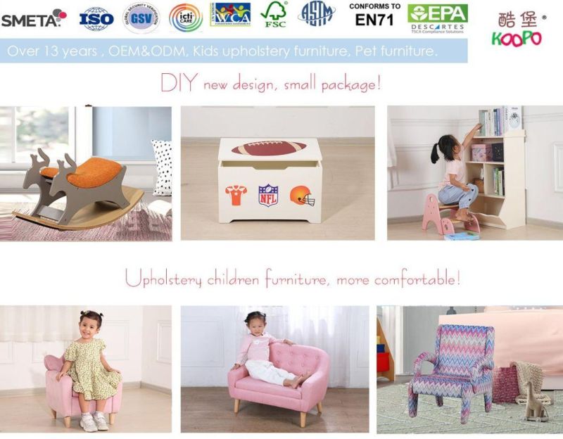 Car Printing Mini Kids Sofa Baby Room Furniture