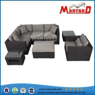 Una Poly Rattan Garden Furniture Tarrinton House Garden Furniture Outdoor PE Rattan Patio Sofa Set