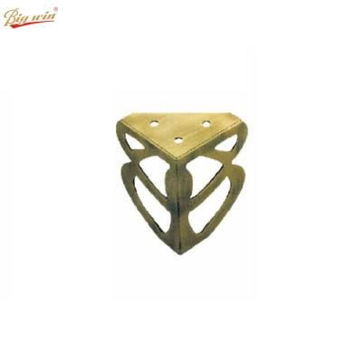 Bronze Finish Iron Metal Sofa and Cabinet Leg for Decorative Furniture Leg