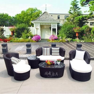 Rattan Chair Sofa Princess Combination Outdoor Courtyard