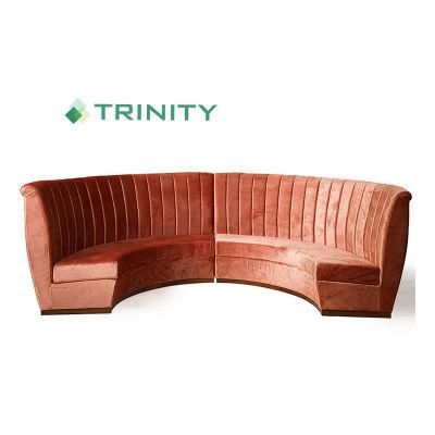 Firm in Structure Upholstered Fabric Sofa with Long Service Life