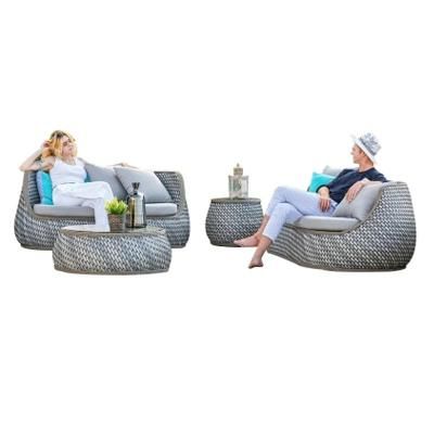 Double Rattan Sofa Rattan Art Living Room Balcony Rattan Chair