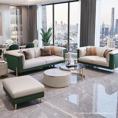 Living Room Furniture New Corner L Shaped Sofa Couch Set Luxury Modern White L Shape Sofa Sectional DIY Leather Sofa