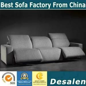 Modern Living Room Furniture Home Theater Fabric Recliner Sofa (G181)