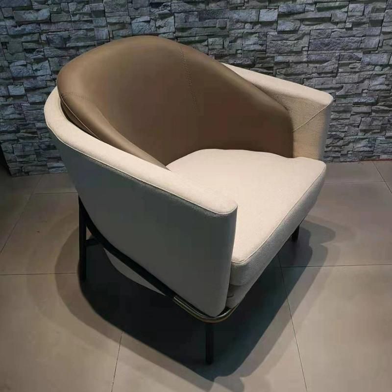 Nova Hot Sell Curved Sofa Living Room Chairs Leisure Chair Lounge Sofa Chair