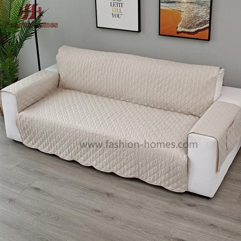 Hot Selling Diamond Pattern Ultrasonic Quilting Sofa Covers