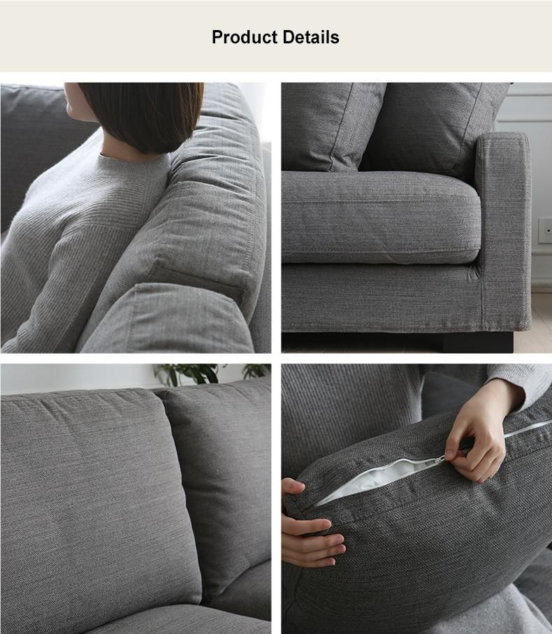 High Back Fabric Modular Sectional Setings Modern Furniture Recliner Sofa