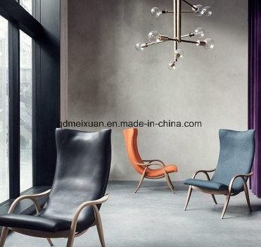 Signature Chair Nordic Sofa Chair, Leisure Chair Solid Wood Cloth Art Sofa (M-X3746)