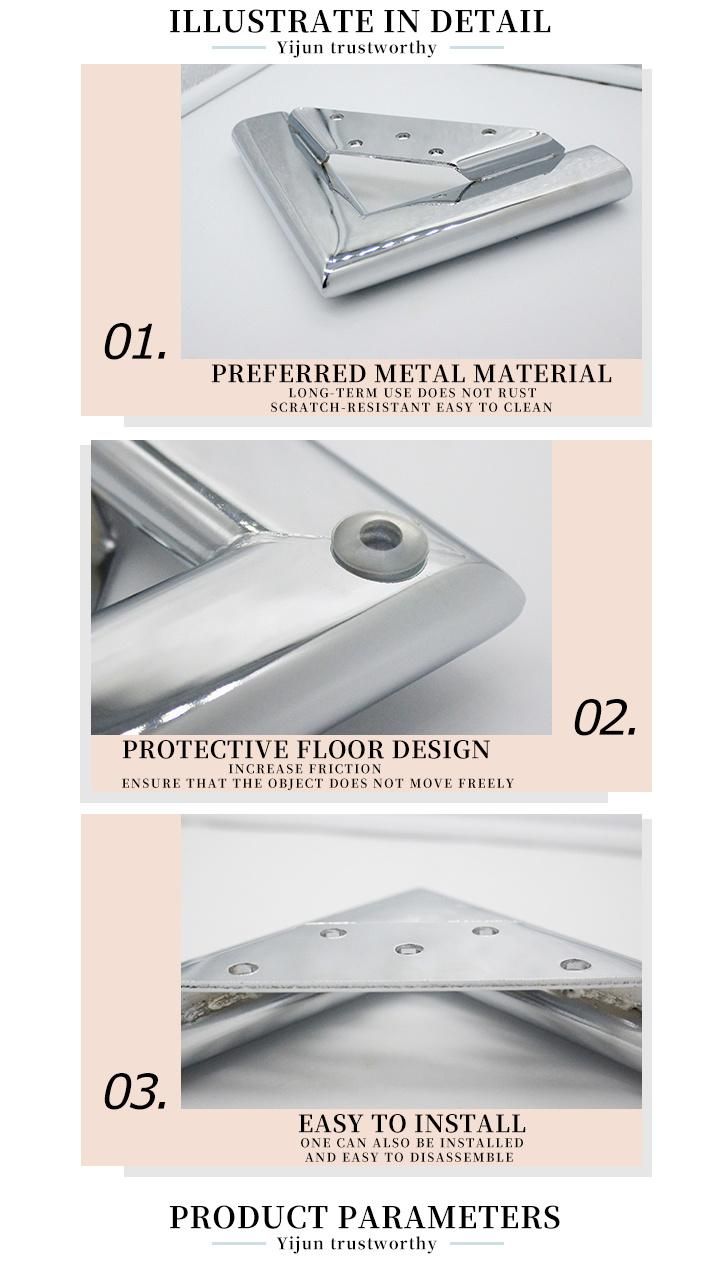 Table Base Sofa Chrome Leg High Quality