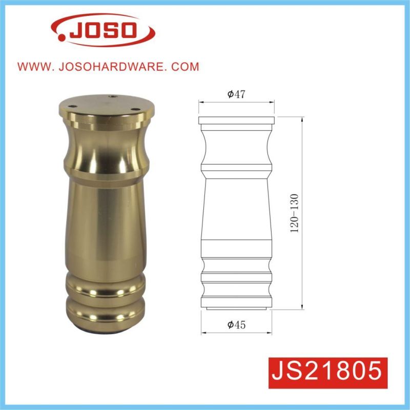 Gold Metal Furniture Cabinet Leg for Cabinet in Living Room