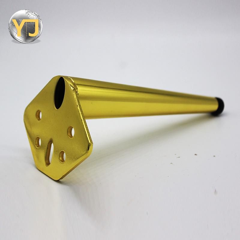 Sofa Leg Gold Brass Steel Furniture Feet Bed Side Bed Chrome Cabinet Metal Sofa Leg