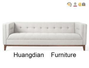 Simple Optional Colours Hotel Lobby Living Room Custom Three-Seated Sofa
