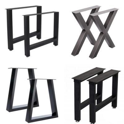 OEM Custom Box Shaped Metal Table Legs