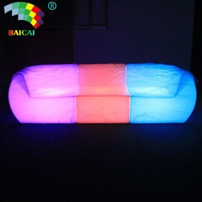 Luxury Luminous PE Plasticused Sofa for Sale