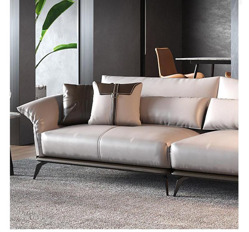 Hot Selling Living Room Sofa Set Leather 1+2+3
