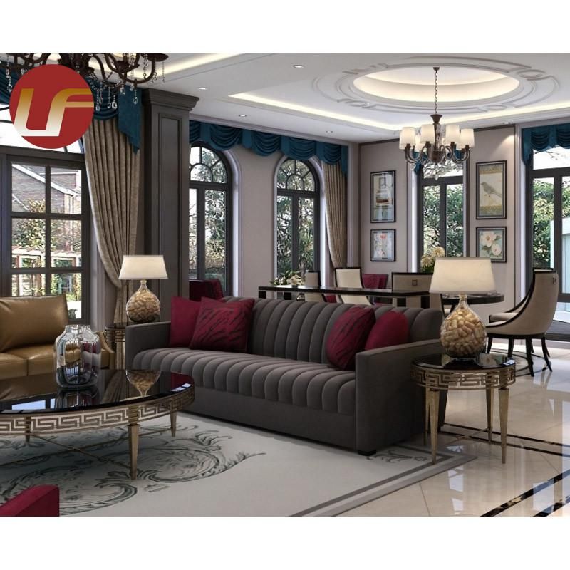 China Famous Brand Custom-Made 4-5 Star Modern Design Living Room Furniture