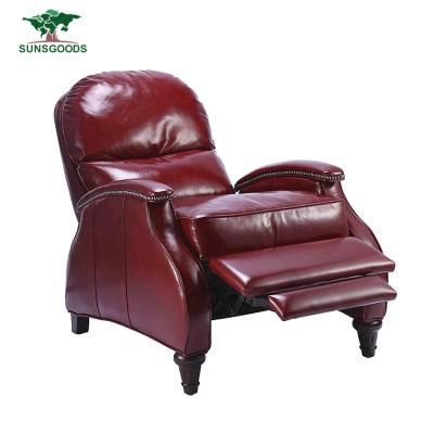 Best Selling Hospital Recliner Chair Bed Wood Frame Massage Sofa