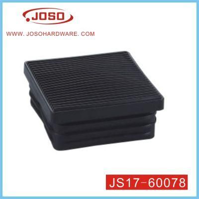 Plastic 60X60mm Square Adjustable Fastener of Furniture Hardware for Table Leg