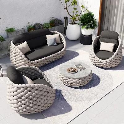 Nordic Outdoor Rope Comfortable Rope Leisure Sofa