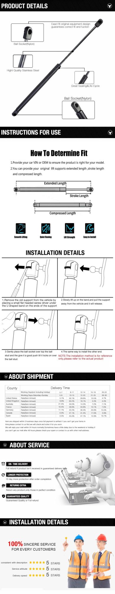 Flexlift Gas Spring for Window Lift Gas Spring