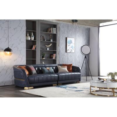 Home Furniture Luxury Leather Modern Livingroom Living Room Modern Luxury Hotel Sofa Set