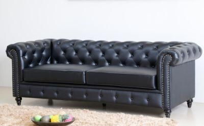 New High Quality PU Leather Italian Sofa Set Designs Luxury 3 Seater Sofa Gold Luxury Living Room Furniture Set Sofa